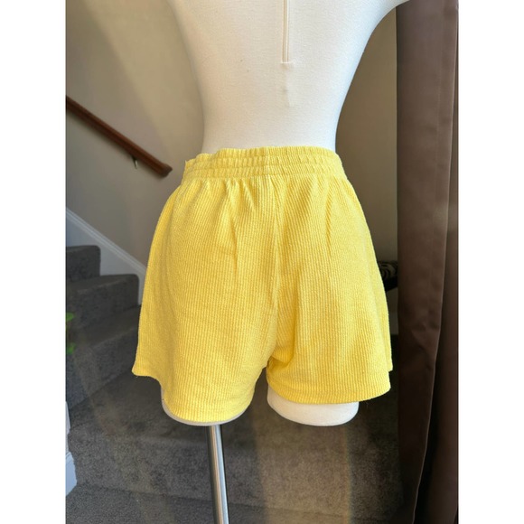 Loony Tunes ribbed yellow corduroy shorts, size small - Picture 7 of 15